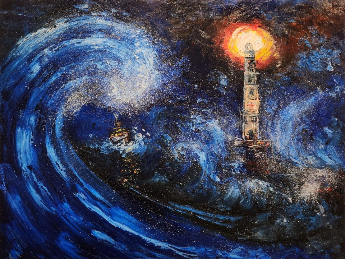 Lighthouse Commission - Joao Quiroz - 20" x 24" - Oil on Canvas