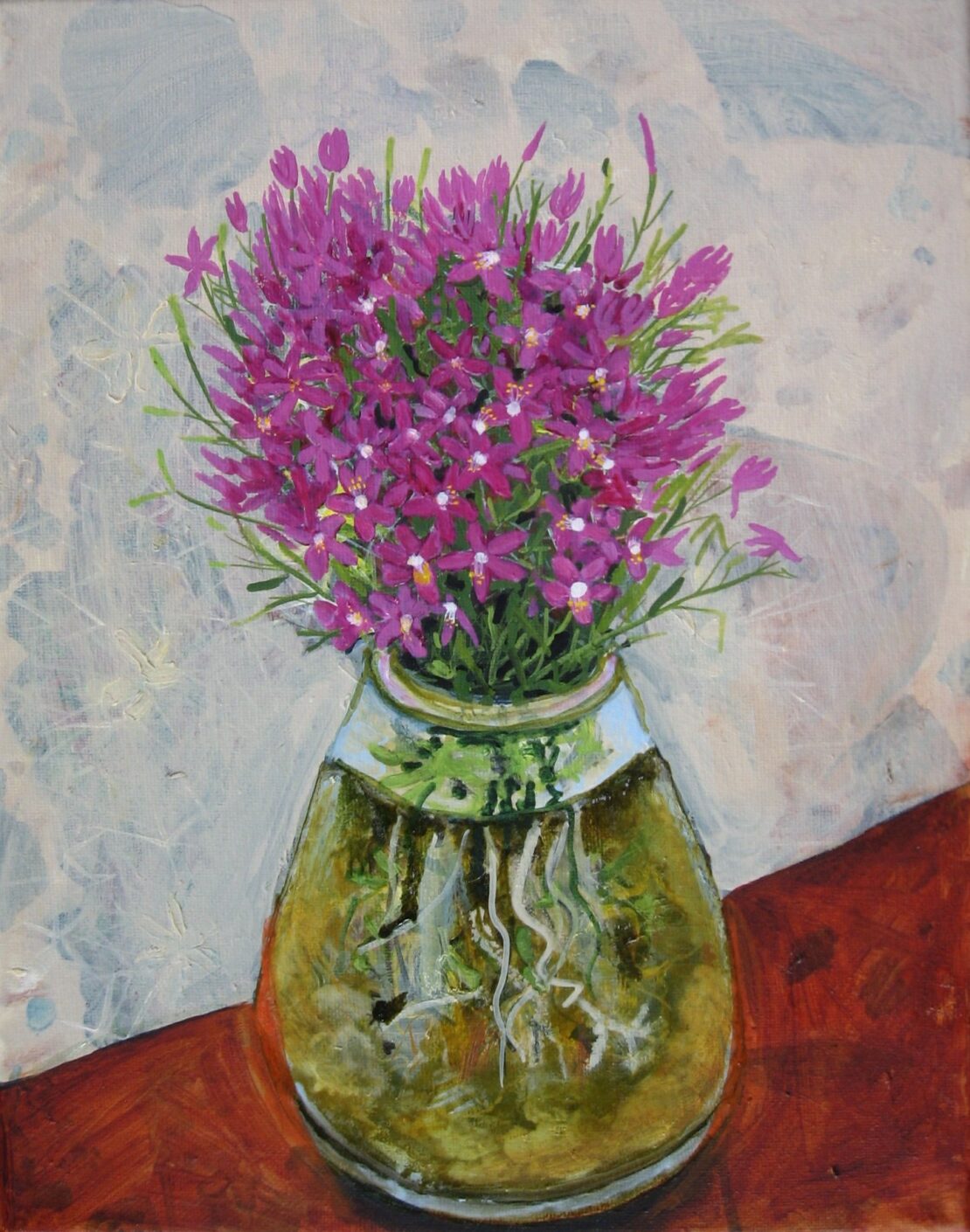 West Texas Wild Flower 2 - Pamela Reed - 14" x 11" - Oil on Canvas