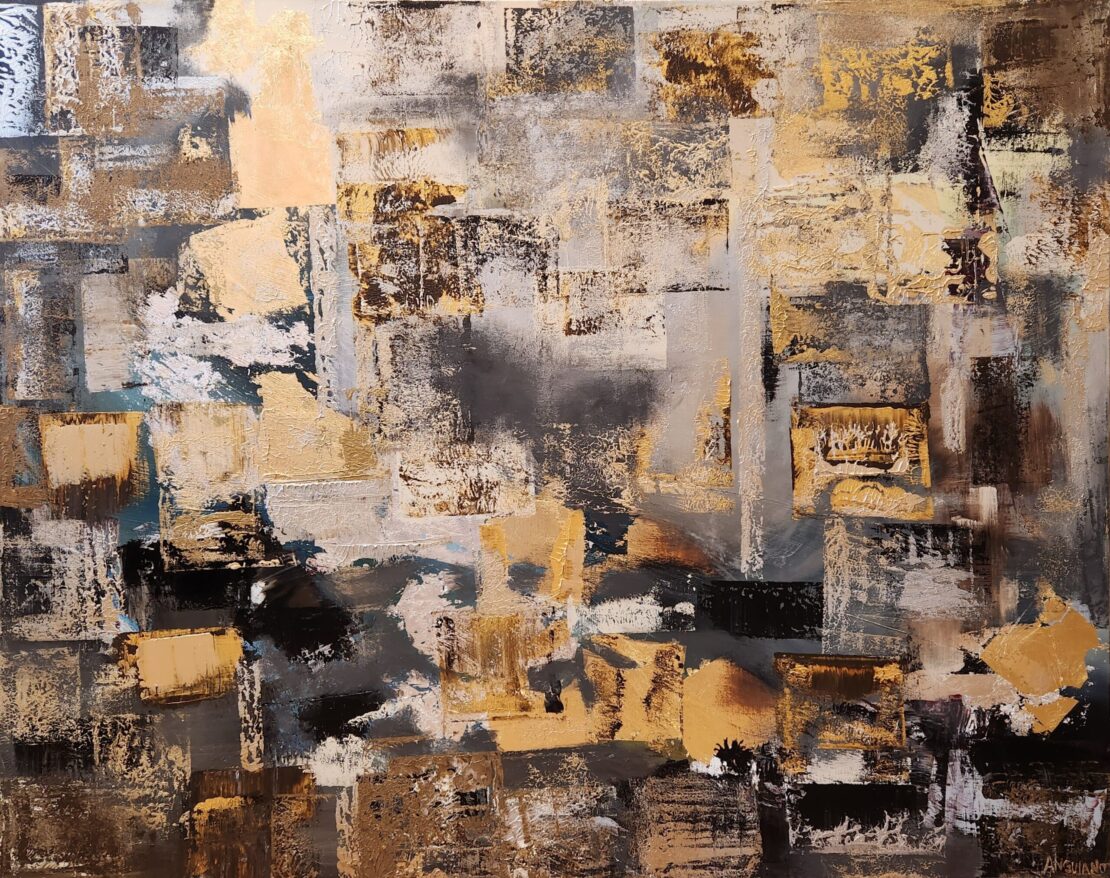 Treasure - Kim Anguiano - 48" x 60" - Mixed Media on Canvas